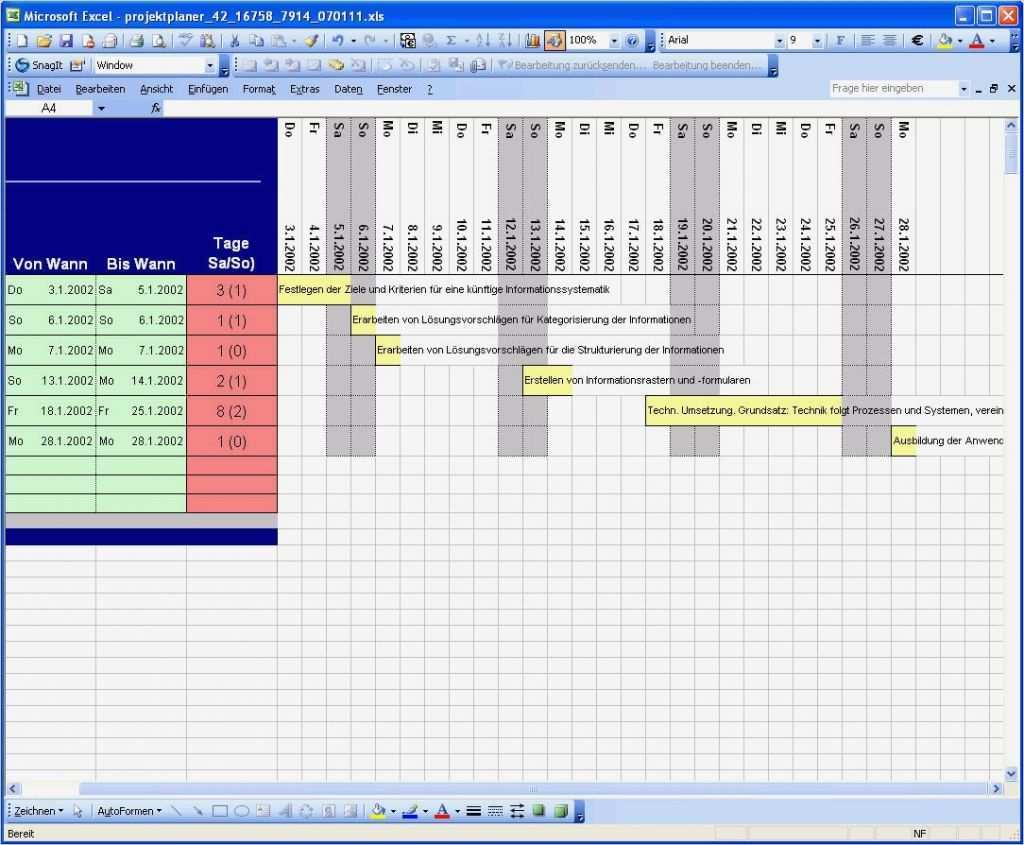 Projektplan Hausbau Vorlage Angenehm Fantastisch Excel Vorlagen