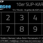 10er Karte Vorlage Einzigartig Sup Chiemsee