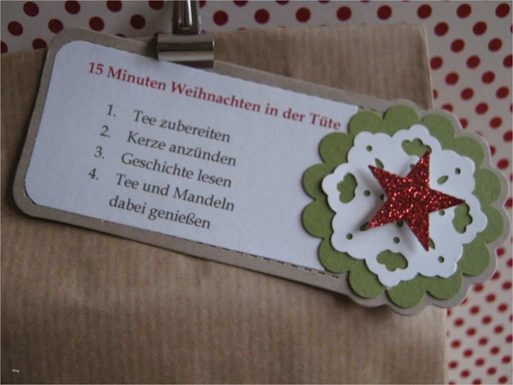 15 Min Weihnachten In Der Tüte Vorlage Fabelhaft ...