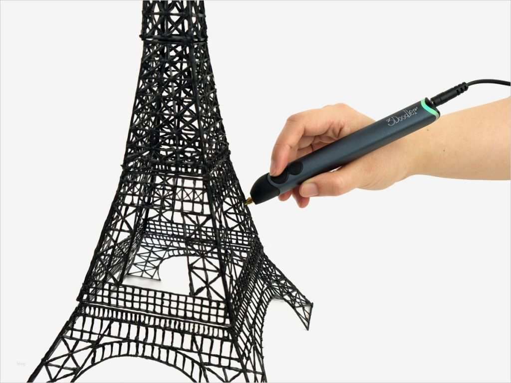 3d Stift Eiffelturm Vorlage Wunderbar 3doodler Create Bestelle Bei