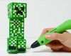 3d Stift Vorlagen Best Of Minecraft Creeper Mit Dem 3d Stift Selber Machen