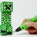 3d Stift Vorlagen Best Of Minecraft Creeper Mit Dem 3d Stift Selber Machen