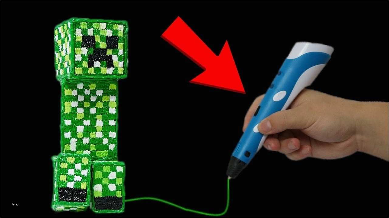 3d Stift Vorlagen Erstaunlich Minecraft Creeper Mit 3d Stift Malen Diy ?