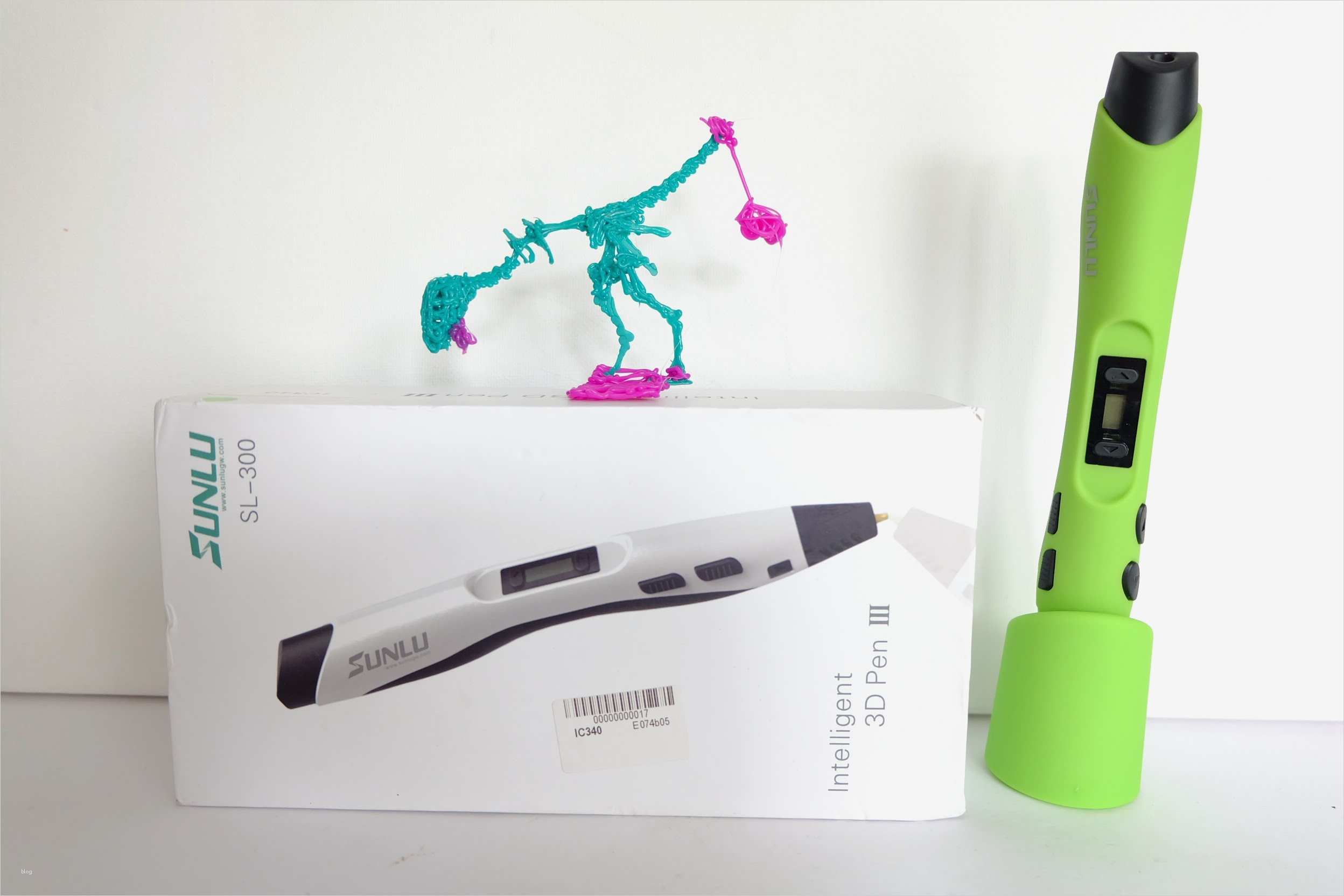 SUNLU Printer Pen SL 300 3D Stift Unboxing Praxistest