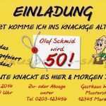 50 Geburtstag Einladung Vorlage Best Of Einladung Geburtstag 50