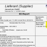 8d Report Vorlage Erstaunlich 8d Report Nach Vda Qmc Mit Prüfberichtsnummer Des Kunden