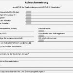 Abbruchanweisung Vorlage Gut Abbruchanweisung sofort Download