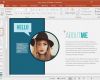 About Myself Vorlage Cool Your Resume Animated Powerpoint Template