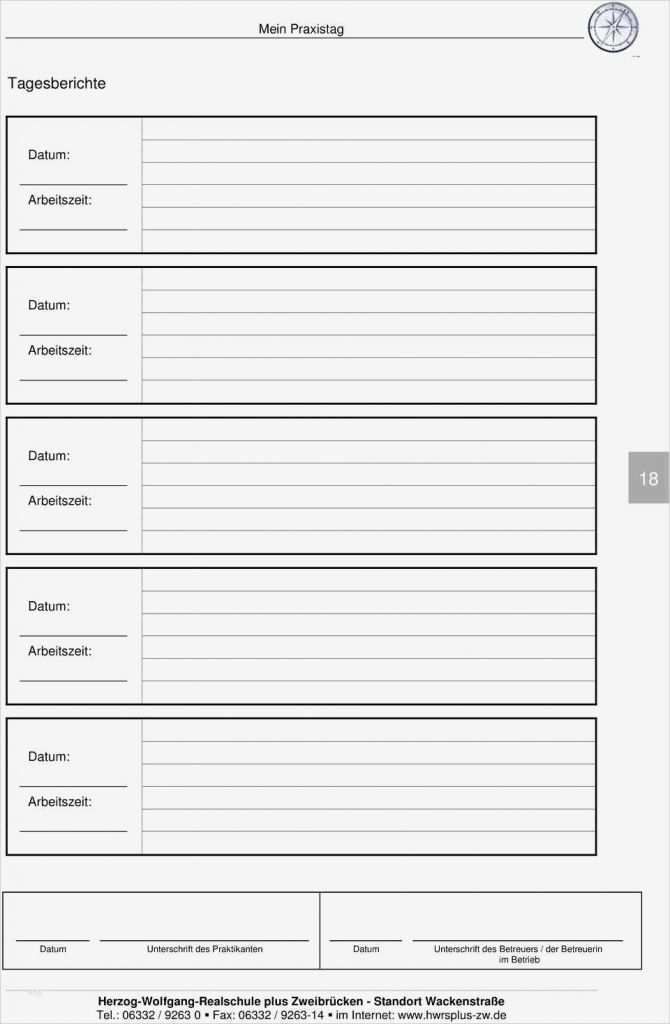Abschlussbericht Praktikum Vorlage Erstaunlich ...