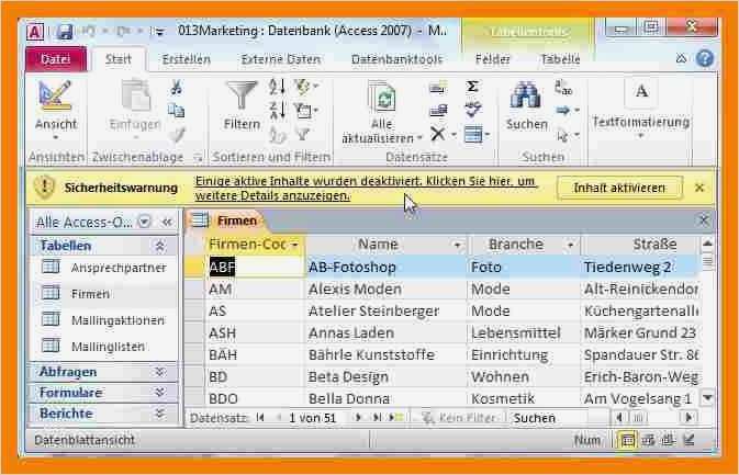 Access Datenbank Vorlagen Rechnungen Einzigartig 10 Access Vorlagen