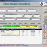 Access Lagerverwaltung Vorlage Genial Jj software Außenlagerverwaltung Lagerverwaltung