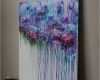 Acrylbilder Vorlagen Abstrakt Erstaunlich Violett Lila Abstrakt Blumen Malerei Acryl Malerei Von