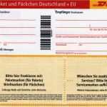 Adresse Drucken Vorlage Fabelhaft Kann Ich Mit Sen Dhl Zettel Nach Austria Ein Paket