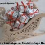 Adventskalender Vorlage Best Of Adventskalender Laubsäge Bastel Vorlage N11b Von Regu