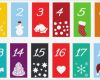 Adventskalender Vorlage Bewundernswert Adventskalender Basteln Ideen &amp; Tipps