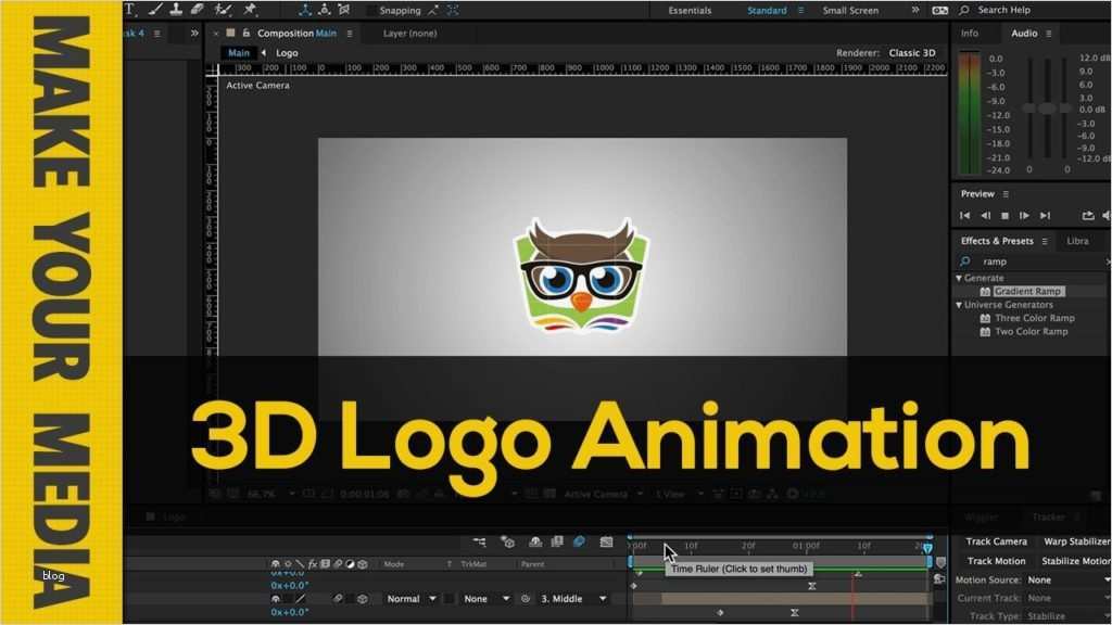 Atemberaubend After Effects 3d Logo Vorlage Bilder