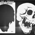 Airbrush Vorlagen Erstaunlich Best 25 Skull Stencil Ideas On Pinterest