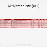 Aktivitätenliste Projektmanagement Vorlage Einzigartig Aktivitätenliste Projektmanagement Vorlage In Excel