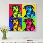 Andy Warhol Vorlage Erstaunlich Hunde Pop Art Hundeportraits Im andy Warhol Stil Hunde