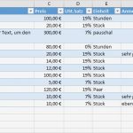 Angebot Vorlage Excel Beste Excel Vorlage Automatisierte Angebots Und