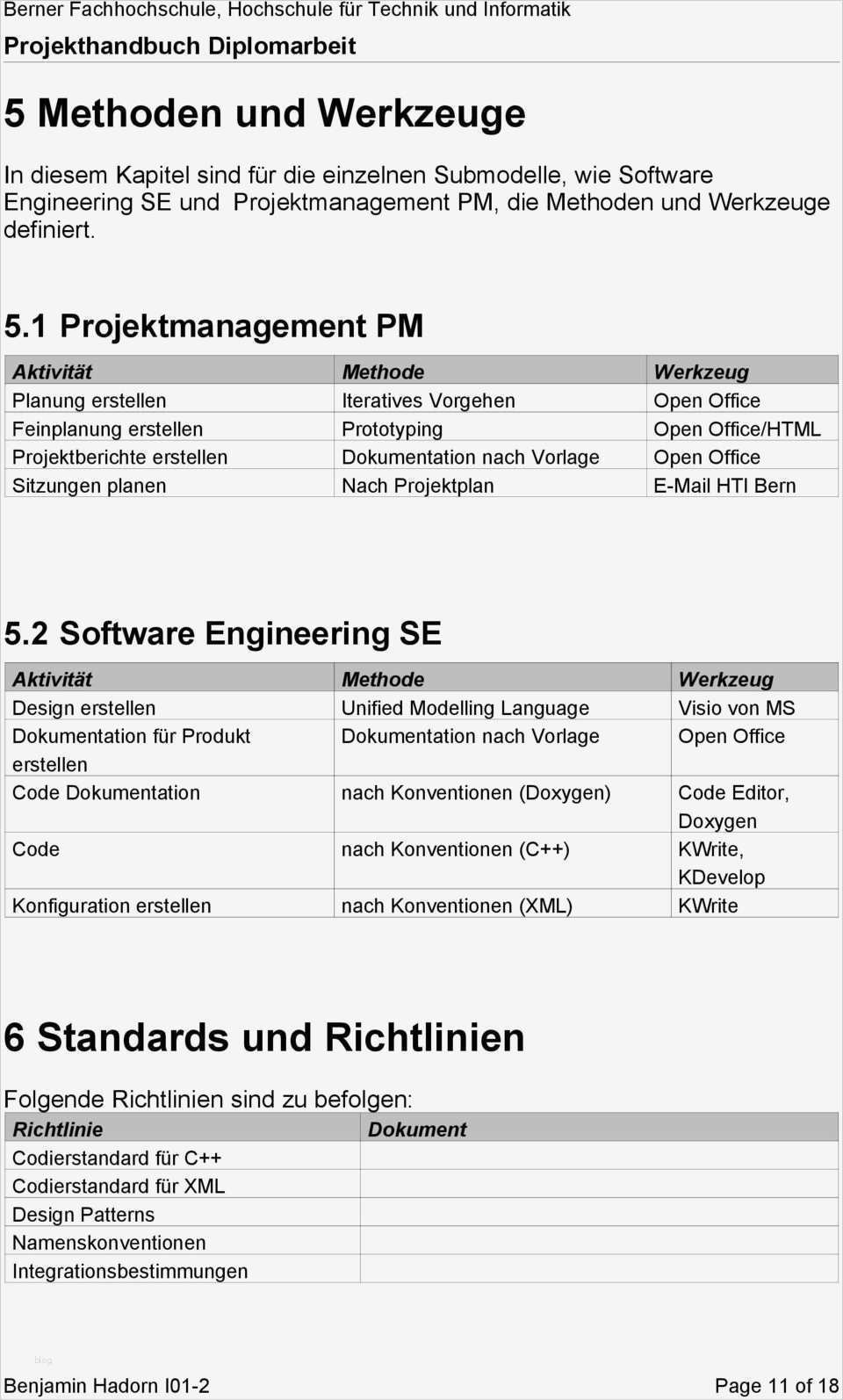 Projekthandbuch Diplomarbeit PDF