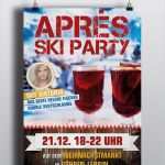 Apres Ski Flyer Vorlagen Angenehm Jüngst Realisiert Flyer Und Plakate Für Kunden