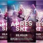 Apres Ski Flyer Vorlagen Großartig Apres Ski Party Flyer Template Flyer Templates