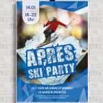 Apres Ski Flyer Vorlagen Inspiration Flyer Vorlagen Für Après Ski Party Und Hüttengaudi