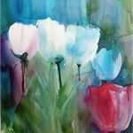 Aquarellbilder Vorlagen Inspiration Die Besten 25 Acrylmalerei Blumen Ideen Auf Pinterest