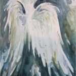 Aquarellbilder Vorlagen Modern Angenehm original Watercolor Angel Wings by Klhartwork On Etsy $50