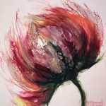 Aquarellbilder Vorlagen Modern Inspiration N Winkel Serie &quot;flora&quot;encaustic Schellac