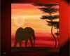 Aquarellbilder Vorlagen Modern Wunderbar Elephant Painting Sunset Silhouette African Acacia Tree