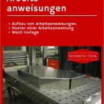 Arbeitsanweisung Vorlage Fabelhaft Arbeitsanweisung Muster Word Arbeitsanweisungen Richtig