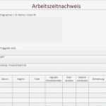 Arbeitsnachweis Vorlage Erstaunlich Vorlagen Gratis