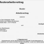 Arbeitsvertrag Kündigen Vorlage Kostenlos Erstaunlich Arbeitsvertrag Muster Download