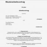 Arbeitsvertrag Vorlage Kostenlos Neu Arbeitsvertrag Muster Download