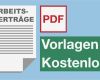 Arbeitsvertrag Vorlage Kostenlos Schön Muster