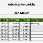 Arbeitszeit Excel Vorlage Süß Zeiterfassung Mit Excel – 8 Kostenlose Stundenzettel