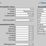 Arbeitszeiterfassung Excel Vorlage Mit überstunden Schön Arbeitszeiterfassung Excel