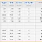 Arbeitszeitnachweis Vorlage Erstaunlich 5 Arbeitszeitnachweis Vorlage