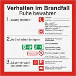 Aushang Verhalten Im Brandfall Vorlage Muster Cool Verhalten Im Brandfall