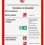 Aushang Verhalten Im Brandfall Vorlage Muster Fabelhaft Brandschutzfachbuch Die Neue Brandschutzmappe