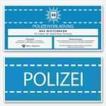 Ausweis Drucken Vorlage Fabelhaft Einladungskarten Zum Geburtstag Als Polizeivorladung