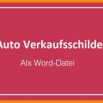 Auto Verkaufen Vorlage Einzigartig 13 Auto Verkaufen Vorlage