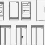 Autocad Blöcke Vorlagen Gut Archblocks Autocad Refrigerator Block Symbols