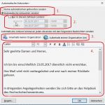 Automatische Antwort Outlook Vorlage Wunderbar Niedlich Automatische Antwortvorlage Galerie