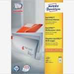 Avery Zweckform 3657 Vorlage Kostenlos Erstaunlich Etykiety Samoprzylepne Uniwersalne Białe Avery Zweckform