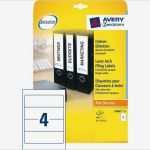 Avery Zweckform L6061 25 Vorlage Angenehm Line Rugetiket Avery Zweck L6061 25 192x59mm 100st Kopen