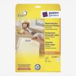 Avery Zweckform L6061 25 Vorlage Bewundernswert Avery Zweckform L4731rev 25 Universal Etiketten 25 4mm X