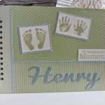 Babyalbum Gestalten Vorlagen Inspiration Kathis Bastelversuche Babyalbum Und Karten Zur Geburt